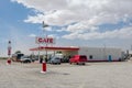 Legendary Roy`s Motel and Cafe in Amboy, California, USA.