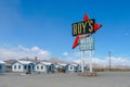 Legendary Roy`s Motel and Cafe in Amboy, California, USA.