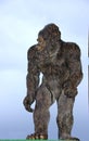 Legendary Sasquatch, Qualicum Beach, BC Royalty Free Stock Photo