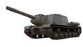 Legendary soviet self-propelled gun ISU-152