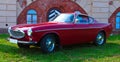 Legendary Swedish sports car Volvo P1800 on Festival of Retro Te