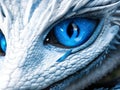Legendary Symbol: Iconic Blue Eye White Dragon Photo for Sale