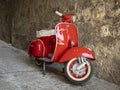 The legendary Vespa scooter from Piaggio