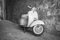 The legendary Vespa scooter from Piaggio