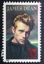 Legends of Hollywood: James Dean 1931 - 1955, an American actor Royalty Free Stock Photo