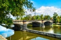 Legii Bridge in Prague Royalty Free Stock Photo