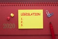 Legislation Blank List Royalty Free Stock Photo