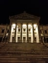 legislative Palace of government at night