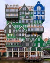 Lego architecture of Zaandam, Netherlands