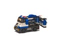 Children toy police car Royalty Free Stock Photo
