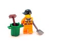 Lego constructor, street janitor