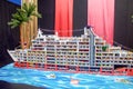 Lego Cruise Ship Royalty Free Stock Photo