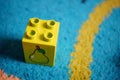 Lego Duplo green plastic blo