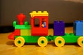 Lego Duplo train Royalty Free Stock Photo