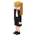 lego female judge with glasses