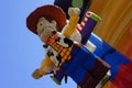 Lego figures of Woody and Buzz Lightyear from Toy Story