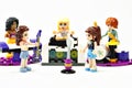 LEGO FRIENDS GIRL BAND PRACTICING BEFORE CONCERT