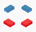 Lego icon illustrated in vector on white background