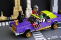 Lego The Joker Notorious Lowrider in the city street