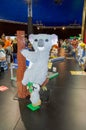 Lego Koala: Brickman Experience in Perth Royalty Free Stock Photo