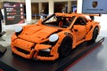 The Lego-made Porsche GT 3RS is on Dubai Motor Show 2017