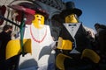 Lego Masked couple Royalty Free Stock Photo