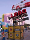 Lego Movie World at Legoland theme park in Winter Haven, Florida