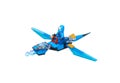 Lego,ninjago on flying dragon aerocraft