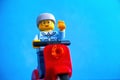 Lego old woman on scooter