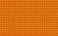 Lego plastic construction on orange background. illustration design