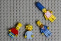 Lego Simpsons minifigures. Lego is an interlocking brick system collected around the world.