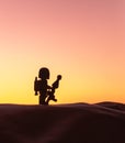 Lego star wars minifigure bounty hunter silhouette