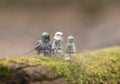 Lego Star Wars minifigures of bounty hunter