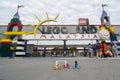 Lego storm troopers riding bicycle in front legoland malaysia