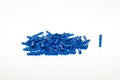 Lego technic pieces Royalty Free Stock Photo