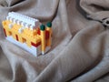 Lego temple Royalty Free Stock Photo