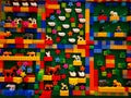 Lego toys for children - colorful little objects