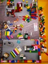 Lego toys for children - colorful little objects