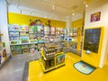 Lego toys shop, inside view