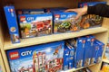 Lego in a toys store