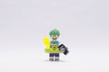 Lego vacation joker minifigures isolated on white background