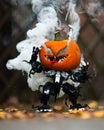 Lego venom pupkin creature Royalty Free Stock Photo