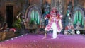 Legong , Balinese dance. Ubud Palace, Bali, Indonesia