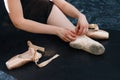 Legs of ballerina, Pointe shoes. ballet dancers, grace, flexibility, dancing.ballerina, pointe shoes,dances