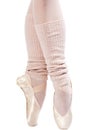 Legs in ballet shoes 1 Royalty Free Stock Photo