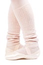 Legs in ballet shoes 3 Royalty Free Stock Photo