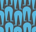 Legs seamless pattern. feet background. Vector texture Royalty Free Stock Photo