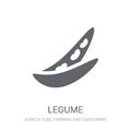 Legume icon. Trendy Legume logo concept on white background from