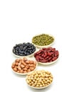 Legume white background