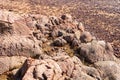 Legzira Beach Geological Structure, Red Arches Composition, Morocco Coast, Marocco Legzira Rocks